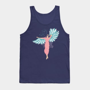 Musa con alas Tank Top